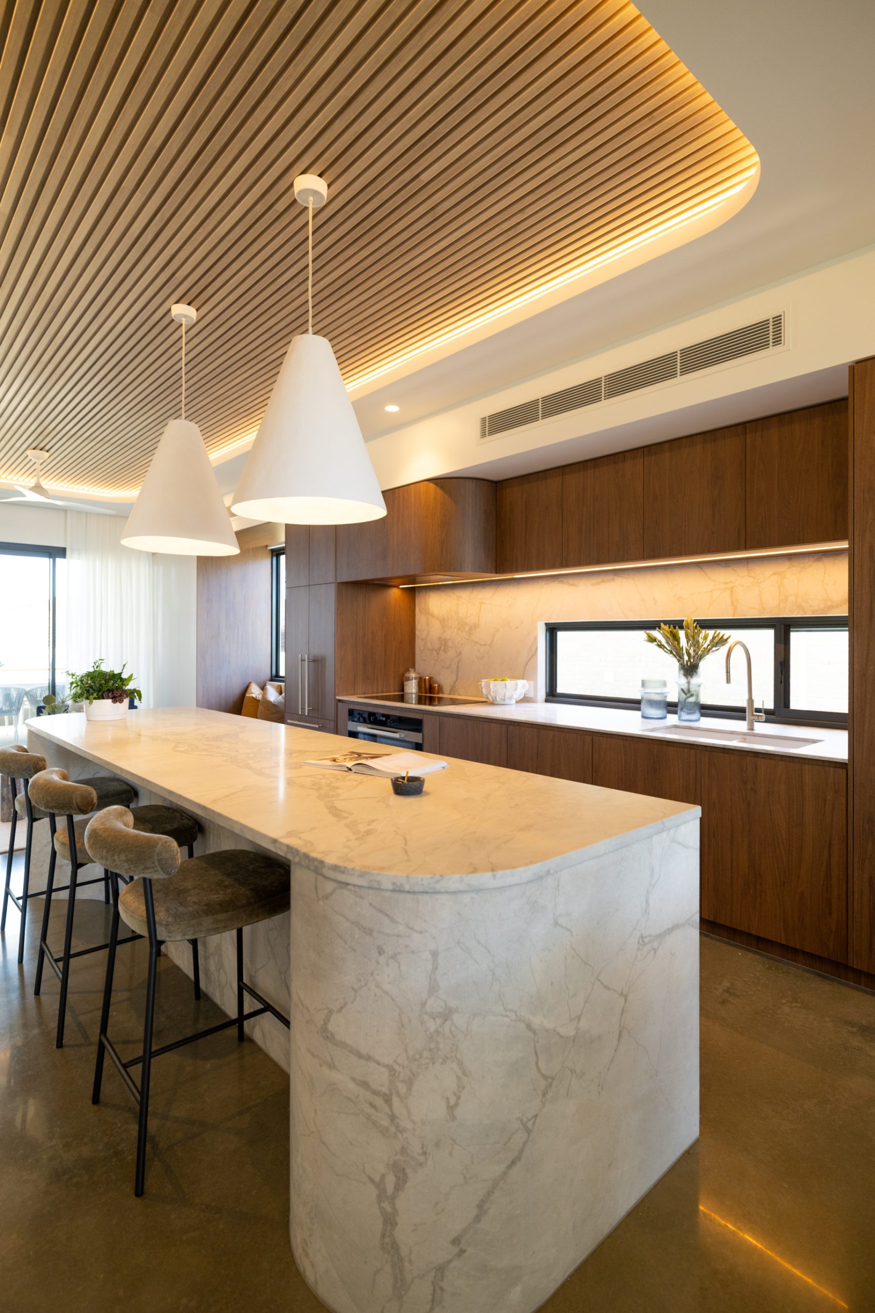 Curved vs Square Kitchen Benchtops, Which Design Is Right?