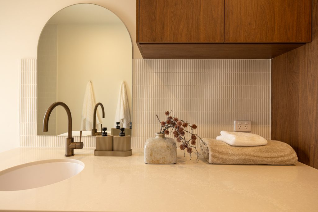 Laundry Meets Guest Bathroom Designing a Space That Works and Looks Beautiful